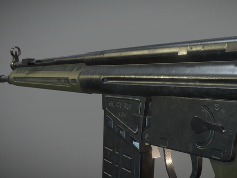 submachine gun