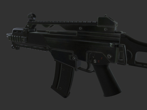 G36C Assault Rifle Gun Weapon