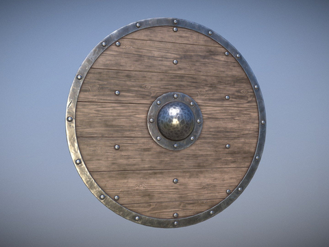 Viking Shield Shield Round Shield Game Item