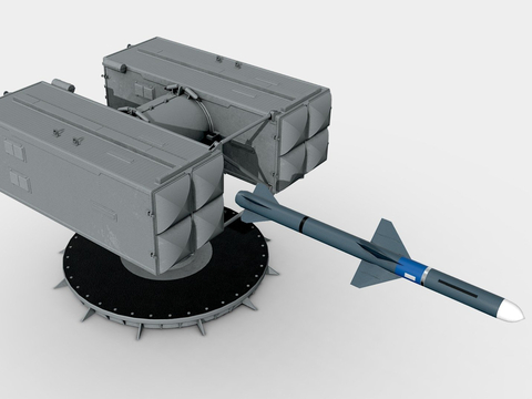 turret shell missile rocket launcher