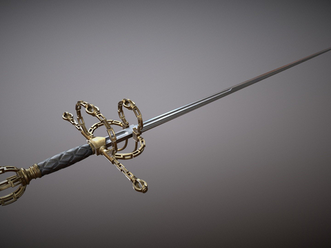 Thorn Sword with Chain Handle