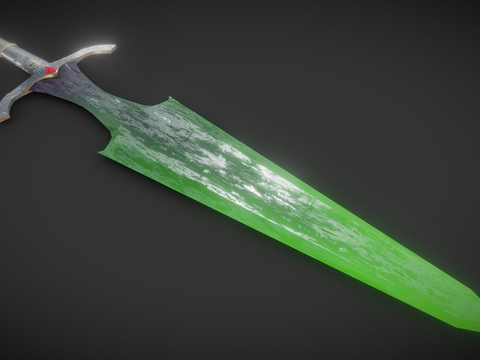 Enchant Two-handed Sword Game Weapon