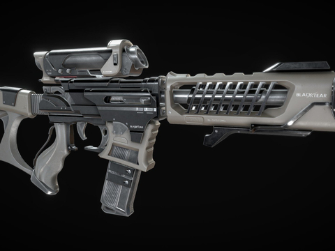 Sci-fi Assault Rifle