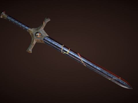 Game Sword Fantasy Sword Animation Props