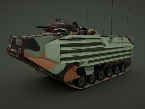 AAVP7A1 Amphibious Assault Vehicle Military Vehicle