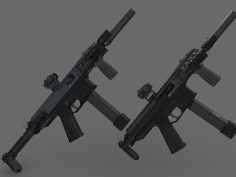 submachine gun army gun