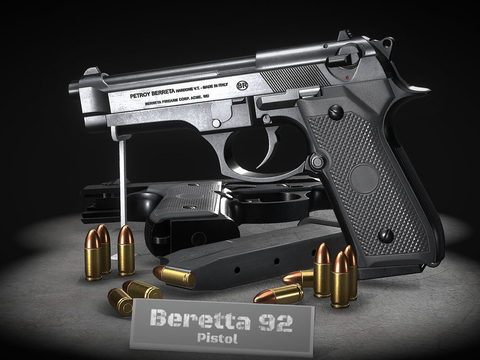 Beretta 92 Pistol Firearms