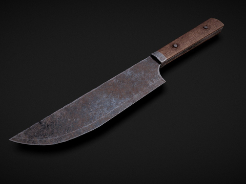 medieval knife rust knife