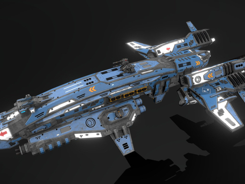 Sci-fi Frigate Predator