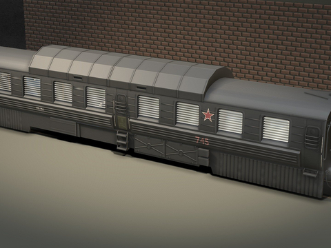 Soviet Armored Train Compartment