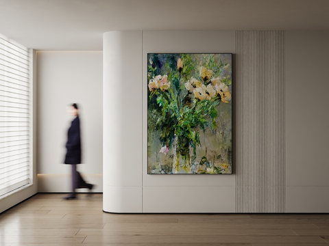 Quiet Painting Oil Painting Decorative Painting Flower Hanging Painting