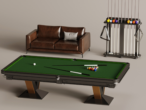 Modern billiard table