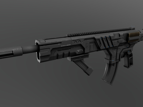 submachine gun