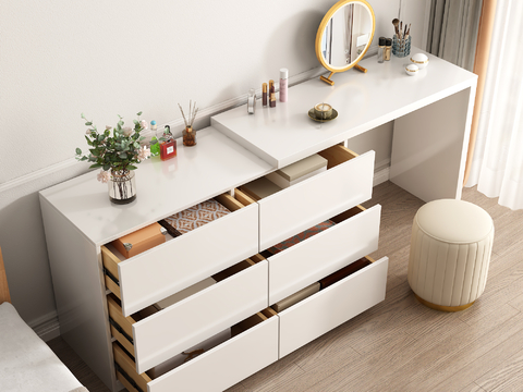 Cream Style Dressing Table