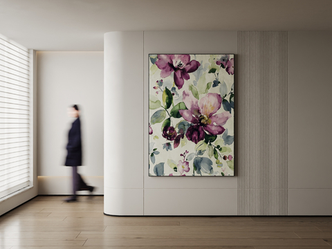 Quiet Painting Oil Painting Decorative Painting Flower Hanging Painting