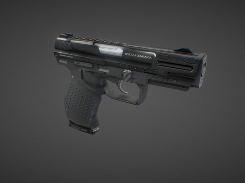 science fiction pistol