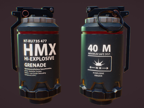 laser grenade