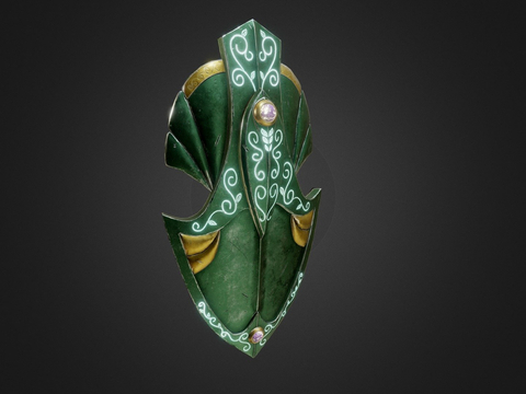 Fantasy Elf Shield