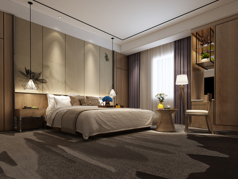 New Chinese Hotel Rooms