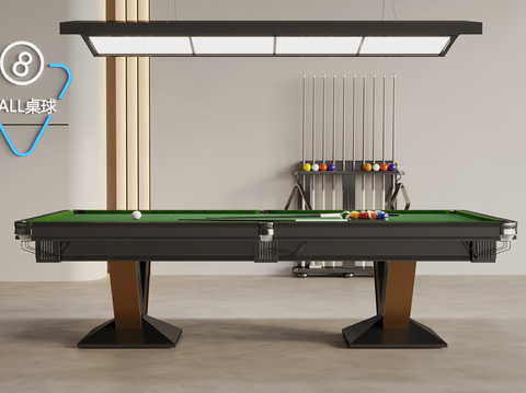 Modern billiard table