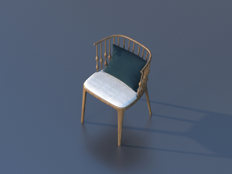 Quiet chair dining chair