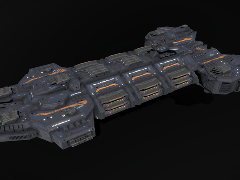 Sci-fi Battleship Orion Game Weapons