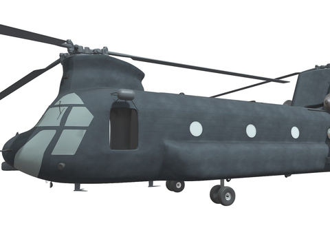 Chinook CH-47 helicopter bomber