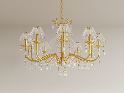 Affordable Luxury Style Chandelier Multi-head Chandelier