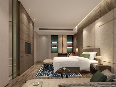 New Chinese Hotel Rooms