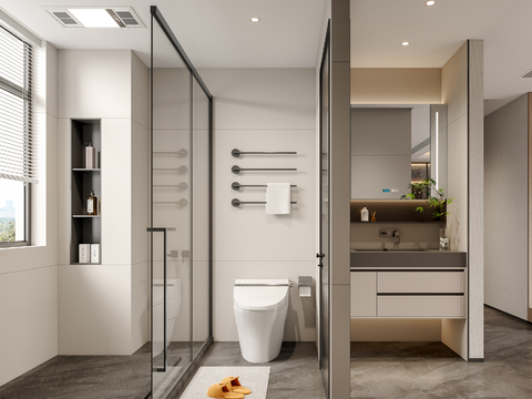 Modern Toilet Bathroom