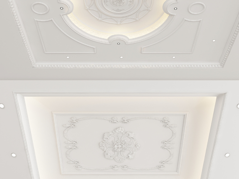 European-style ceiling