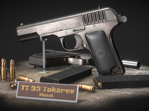 TT33 Tokarev pistol