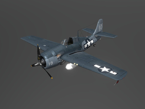 FM-2 Wildcat Aircraft Fighter