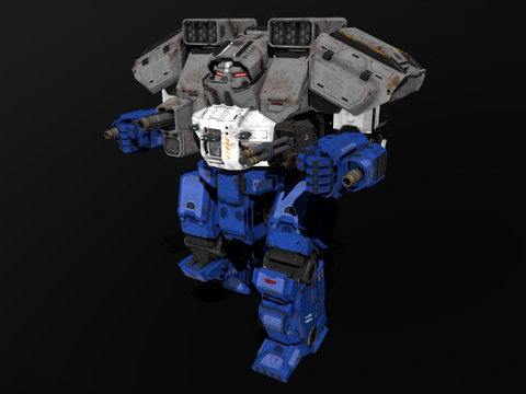 Assault Mecha Game Character