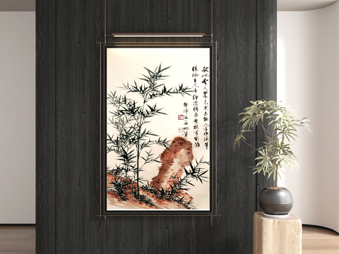 New Chinese Decorative Painting Art Painting Hallway Hanging Painting