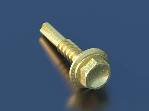 nut screw nut hardware