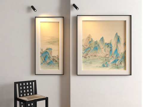 New Chinese Landscape Painting Art Painting Decorative Painting Hanging Painting