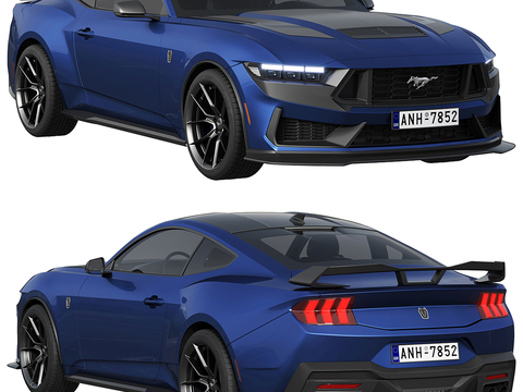 Ford Mustang sports car coupe