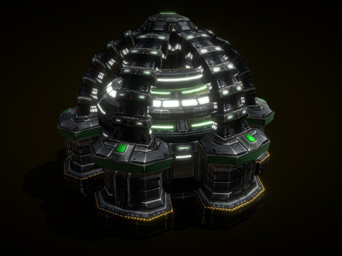 sci-fi building generator