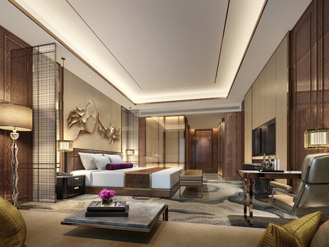 New Chinese Hotel Rooms