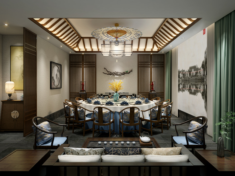 Chinese Restaurant Room