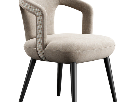 Konyshev modern fabric chair dining chair