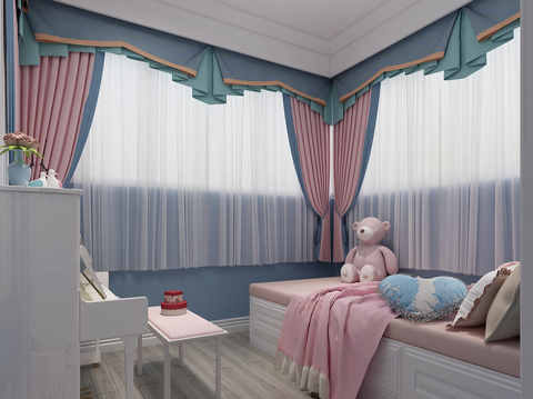 Nordic kids Bedroom Daughter Room kids Bedroom