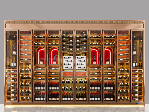 Affordable Luxury Style Wine Cabinet Constant Temperature Wine Cabinet