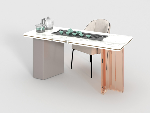 modern tea table and chair