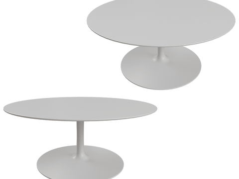 MDF modern round tea table