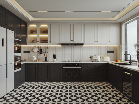 French Kitchen Cabinets