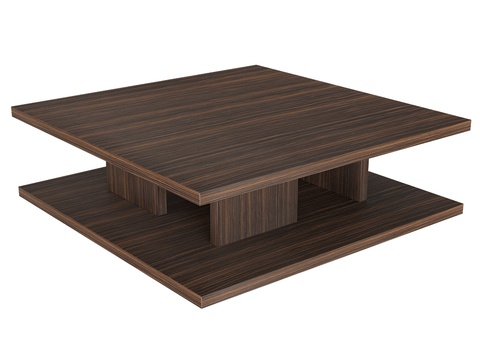 CasaDes ús log square coffee table