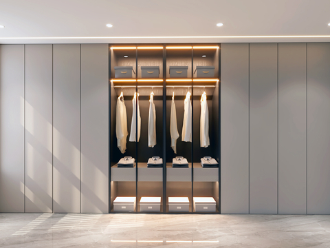 Modern Cloakroom