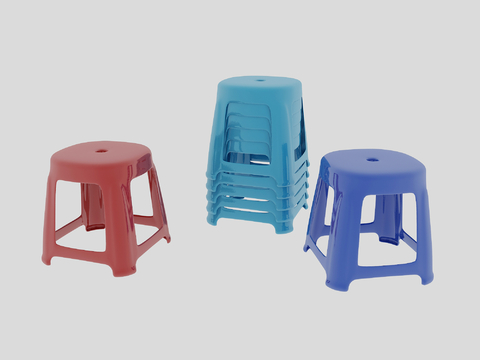 modern stool plastic stool